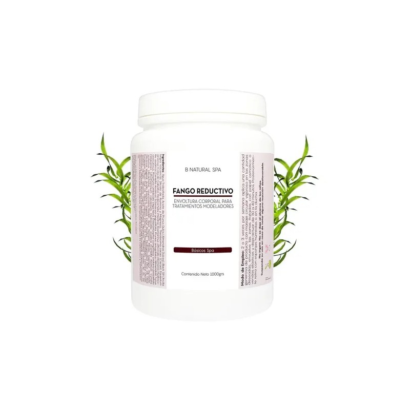 Fango Reductivo 1 Kilo Mascarilla Corporal Modeladora