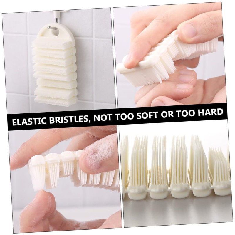 Ipetboom Nail Cleaning Brush Soft Bristles for Gentle Dust Removal