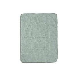 Jollein Babydecke Jungle Jambo, Ash Green/Laurel - 100x150cm - 100% Baumwolle, Innenseite 100% Polyester - Fürs Kinderbett - 2.0 TOG