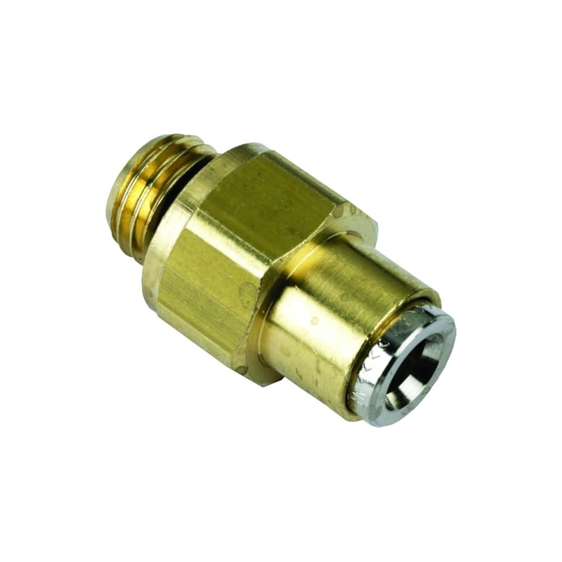 Brass Straight Studs Metric Push-in Air Brake M16X1.5, 12MM Pack