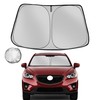 Fonowka Windshield Sun Shade for 2013-2016 Mazda CX5 Foldable Sun