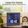 XCLT-808 8 Inch Desktop Electronic Clock Calendar Alarm Digital Photo