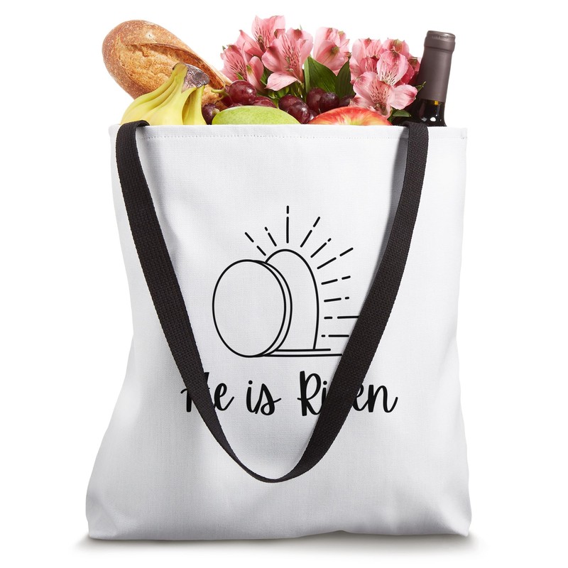 He is Risen | Christian Easter Jesus Tote Bag