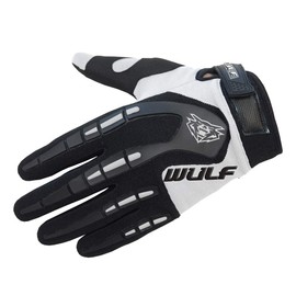 Wulfsport Adult Attack Motocross Gloves MX Motorcycle Motorbike Gloves - White L