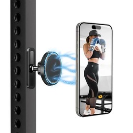 [FREESHIPP]  Upgraded Gym Magnetic Phone Holder, 360 Adjustable, Compatible with 4.7-6.5" Smartphones, Alloy Base and Joint, Black-Christmas gift, New Year Gift - Color: Magsafe Phone holder