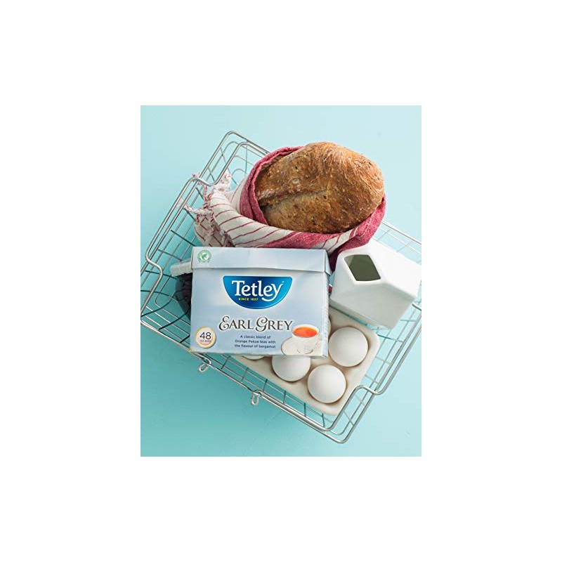 Tetley Té Earl Grey, 80 bolsitas de té, 160 g/5,6