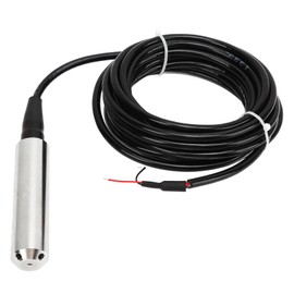 Liquid Level Sensor Throw in Type 6m Cable 0 to 4m Measuring Range Stainless Steel Liquid Oil Water Level Transmitter 24VDC