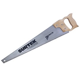 Surtek Triple-Edge Handsaw - 26" Saw with Wood Handle - 120249