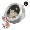 Casa Y Cama Gato Plegable Con Cojín Suave Para Mascota