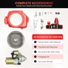 Electric Starter Motor Kit,Electric Start Kit Flywheel Starter Motor Engine