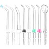 Replacement Heads for Waterpik, 8 Pcs Oral Irrigator Nozzle Set,