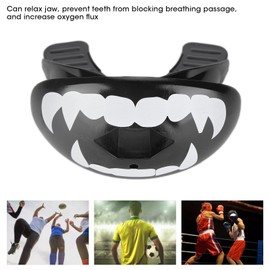 Protector Bucal Shock, Protección Mejorada, Tecnología de Alto Impacto, Canal de Respiración Grande, TPR de Grado Alimenticio, Protege los Dientes, las Encías y las