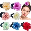 Rose Hair Bobbles Flowers Hair Bobbles for Women Flowers Ponytail