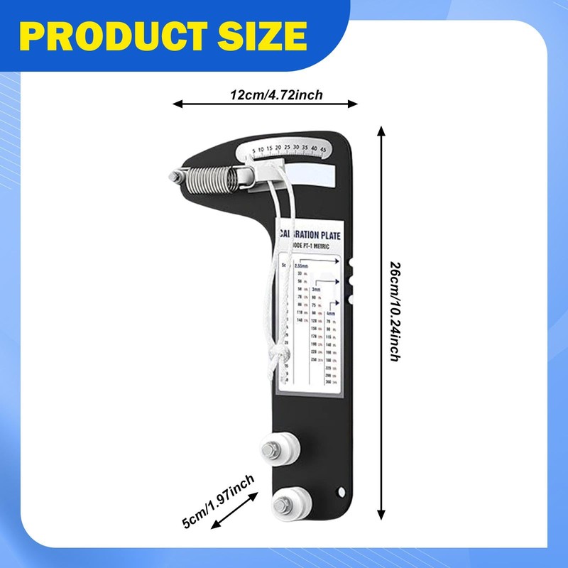 B Baosity Tension Gauge for Sailing Rigging, Heavy Duty Sailboat