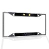 Fastasticdeals Metal Insert License Plate Frame Black Panther Staring Eyes