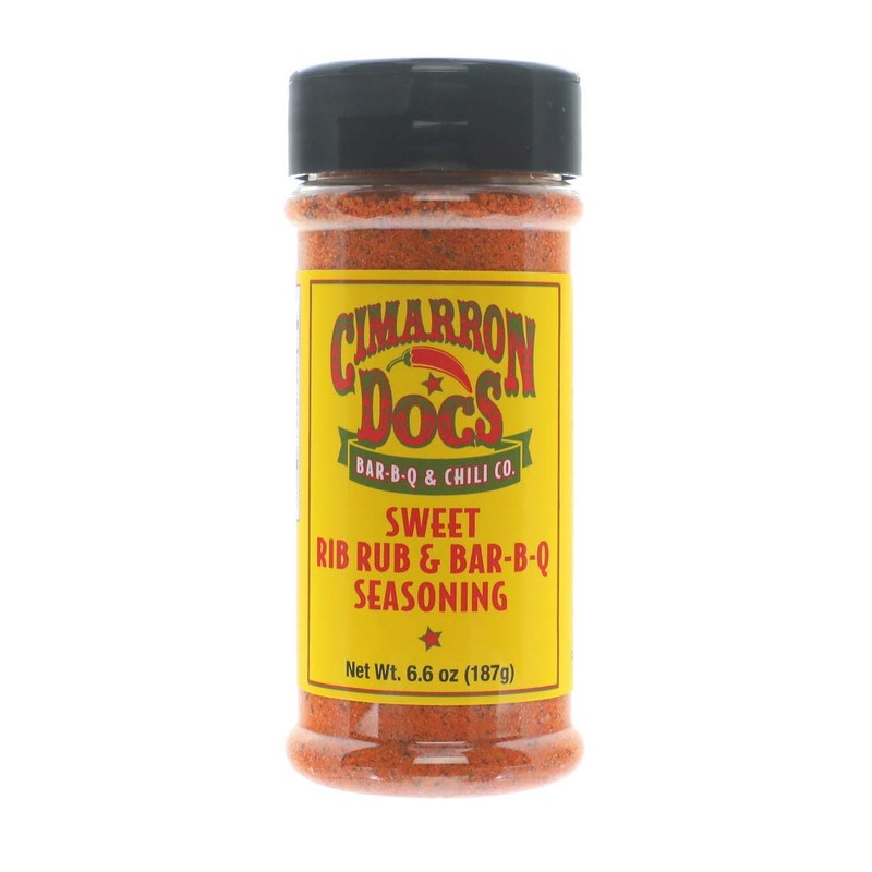 Cimarron Docs Sweet Rib Rub & Bar-B-Q & Chili Seasoning,