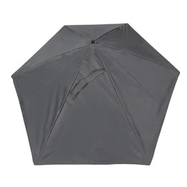 Beach Sun Umbrella Replacement Canopy, UPF 50+, 38 × 39 Inch for 6 Ribs, Umbrella Top Cover Suitable For Umbrella with Universal Clamp, UV Protective Waterproof Polyester Fabric, Canopy Only