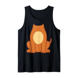 Brown Dog Shirt Adult Kids Men Women Brown Dog Costume Tank Top