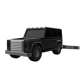 Meta(l)morphose® MTM-MT232-01 Men's Keychain, SUV, Off-Road Car, Stylish Metal Key Ring, Key Charm, Belgian Brand