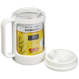 アスベル ガラスポット(液体用) 「フォルマ」 ホワイト 1132