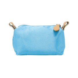 Dominie Liner para bolso transparente pequeño embrague extraíble e intercambiable, forro azul claro, pestañas bronceadas (se vende por separado), Azul (Princess Blue), Baby D