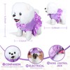GOBRILLFUN Interactive Walking Plush Puppy Toy Dog: Realistic Wagging Tail,