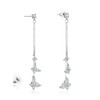 KRUCKEL Silver Butterfly Earrings for Women – Lightweight, Hypoallergenic Dangle