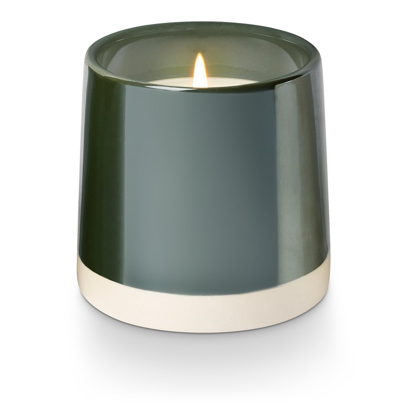 ILLUME Shine Ceramic Candle, Balsam & Cedar