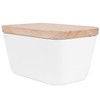 Multifunctional Butter Dish Box Container with Butter Spreader Knife Kitchen