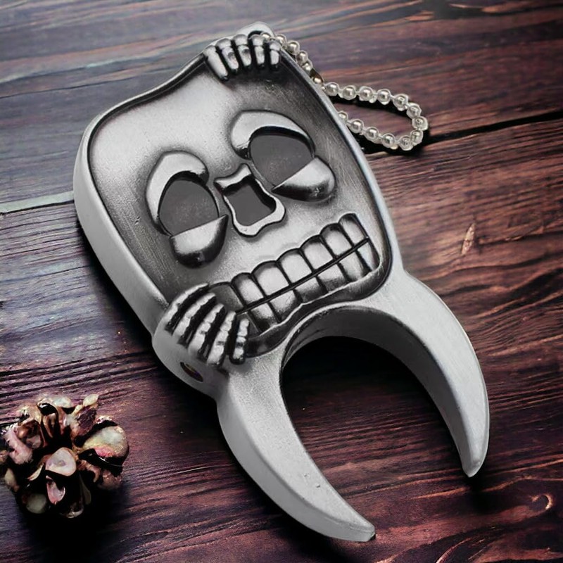 SMTSEC Creative Skull Lighter, Torch Lighters, Cool Windproof Lighter, Funny