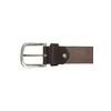 Redbridge Men's Genuine Leather Belt with Rivets, brown