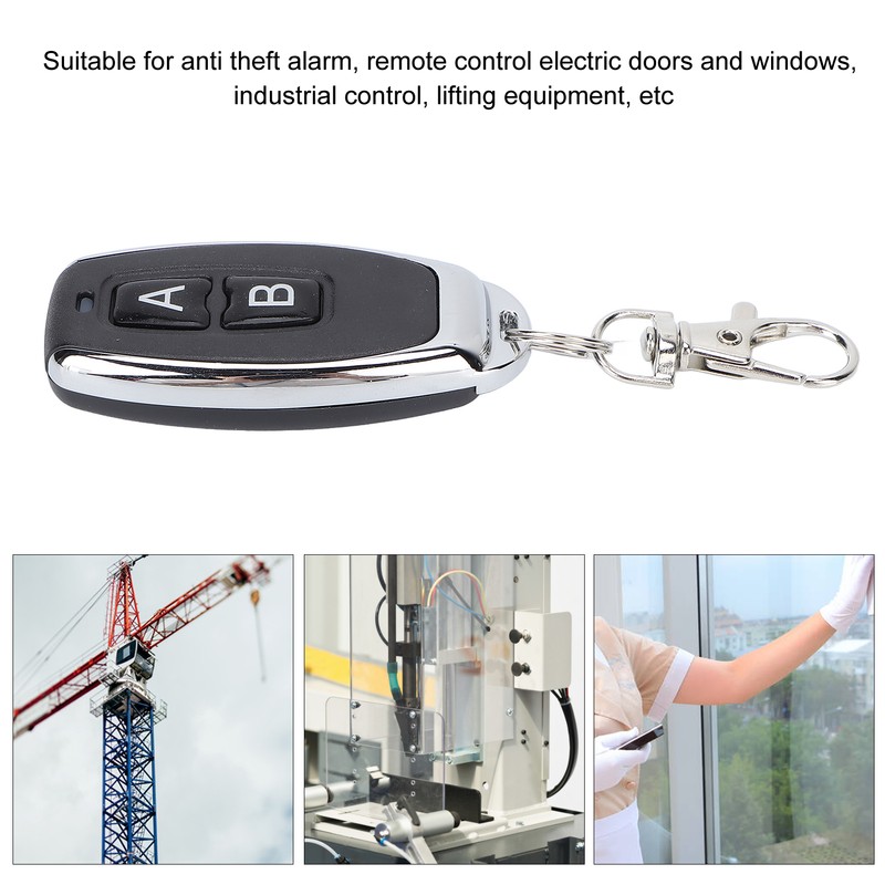 Mini Remote Relay 433MHz Learning Wireless RF Transmitter Receiver Switch