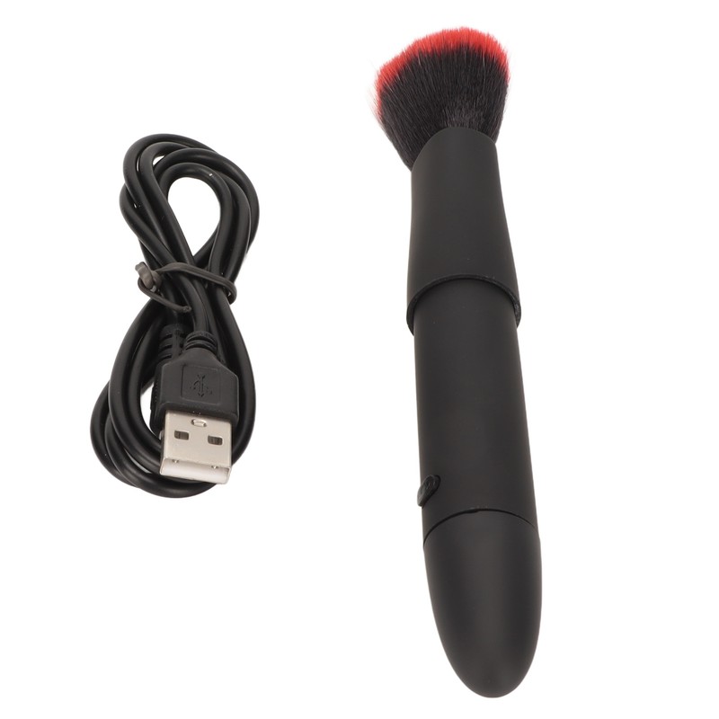 Electric Makeup Brush 10 Gears Rechargeable Adjustable Multifunctional Waterproof Blush
