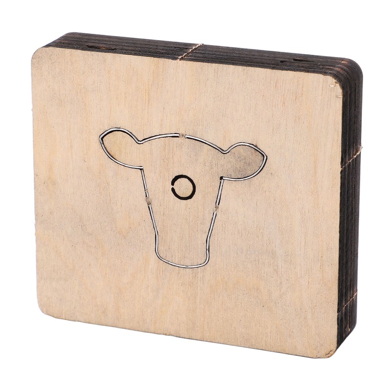 Leather Cutting Mold Bull Head Shape Small Deformation Alloy Steel
