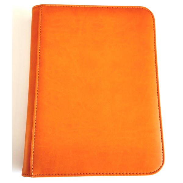 docsmagic.de Pro-Player 4-Pocket Zip-Album Orange - 160 Card Binder -