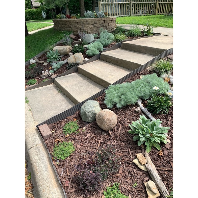 Colorado Steel Rustic Metal Landscape Edging (6" Tall Antique, 1)