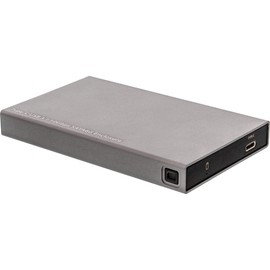 InLine 00031 A USB 3.5 Enclosure for 6.35 cm (2.5 Inches) SATA 6Gb/s Hard Drive/SSD USB Type C Female Black