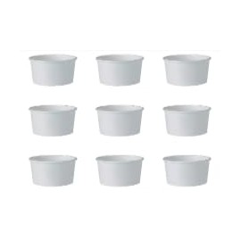Generic 50 Envase para Helado 8 Oz Cartón