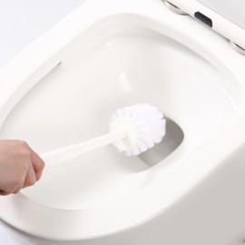 ToiletBuddies Toilet Brush & Plunger Set - Toilet Bowl Cleaner Brush and Holder, 2 in 1 Bristle Toilet Brush & Plunger Set for Bathroom