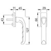 Format 4012789496031 – Fenstergriff 013/U34 °F1 na7503 7/035