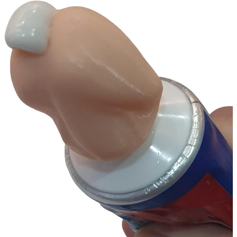 Brown Self Closing Toothpaste Caps,Toothpaste Cap Dispenser for Adults, Self