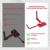 Chainsaw Bar Rail Tightening Repair Tool, Cast Iron Aluminum Bar
