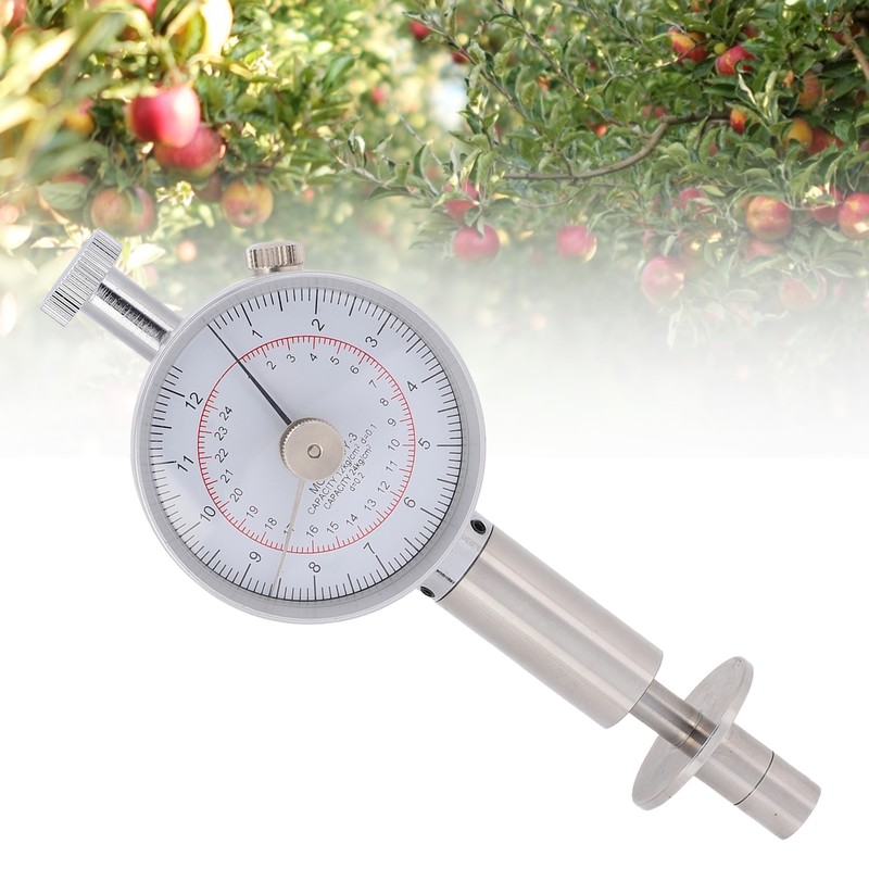 GY‑3 Portable Fruit Hardness Tester Penetrometer Sclerometer with Dual Pointers
