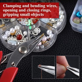 SPEEDWOX Flat Lead Pliers for Handicrafts, Flat Pincers, Accessories, Flat Pliers, Flat Head Pliers, Flat Head Pliers, Flat Head Pliers, Flat Nose Pliers, Mini Radio Pliers, Miniature Lead Pliers,