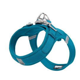 WINHYEPET Truelove Dog Harness Soft Mesh Reflective Breathable Step-In Dog Harness,Easy Adjustment Harness with Safety Buckle for Extra Small and Small Dogs, Vest Harness TLH3013(Blue,M)