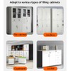 2pack Cabinet Cam Locks 54mm, Mailbox Lock with Key Different,