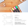 100pcs Dog Shaped Paper Clips Slip Resistance Exquisite Cute Paper