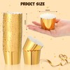 100 Pcs Foil Cupcake Liners Sturdy Muffin Baking Cups Cupcake