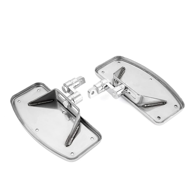Adjustable Motorcycle Floorboards Front Footboard Pedals Foot Pegs for Harley