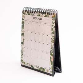 Kokonote Garden Life Desk Calendar 2024 | Desktop Calendar 2024 | 6 x 8 inches - 15 x 20 cm | Botanical Calendar 2024 | 12 Month 2024 Planner | Nature Calendar 2024